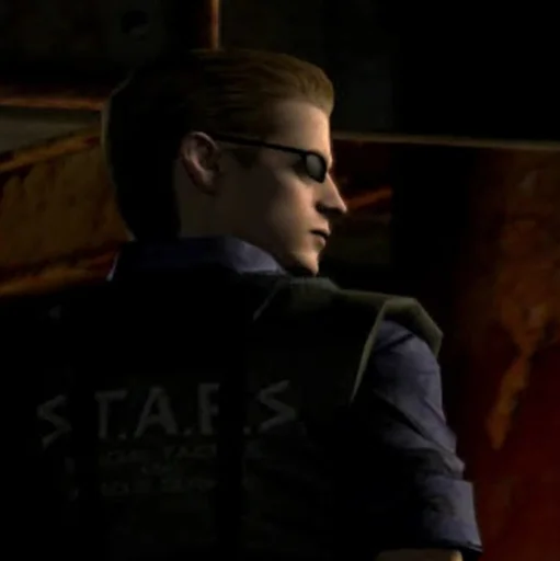 🕶 Стикер «Albert Wesker» для Telegram