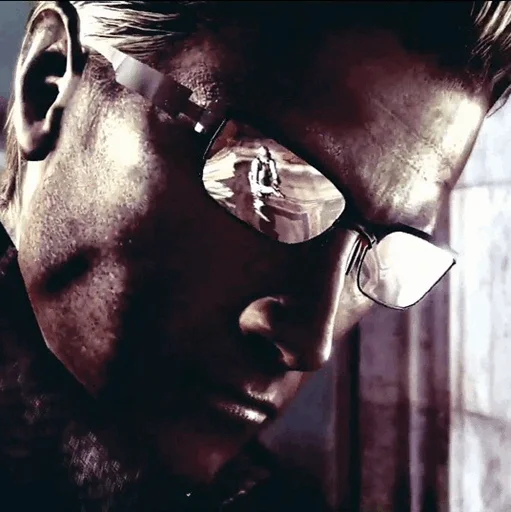 🕶 Стикер «Albert Wesker» для Telegram