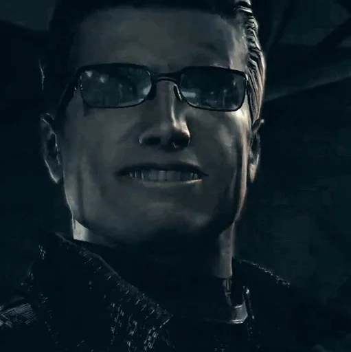 🕶 Стикер «Albert Wesker» для Telegram