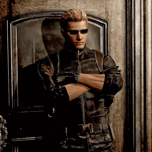 🕶 Стикер «Albert Wesker» для Telegram