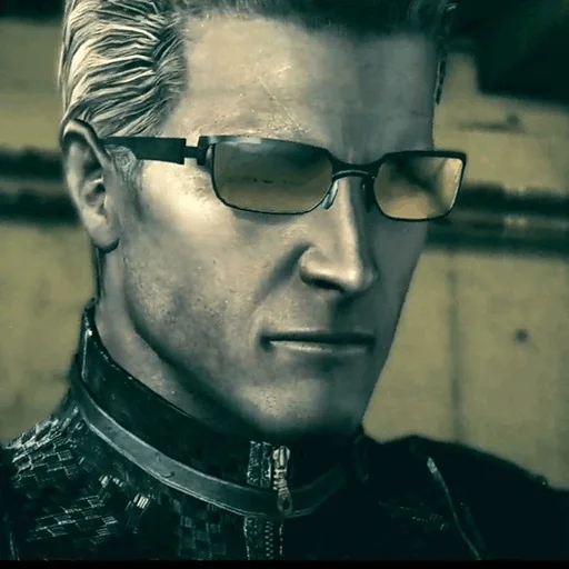 🕶 Стикер «Albert Wesker» для Telegram