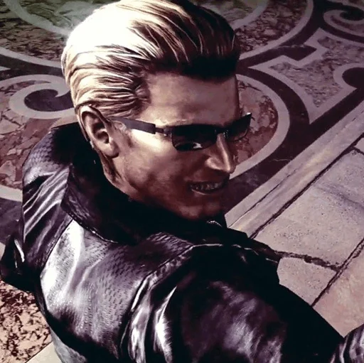 🕶 Стикер «Albert Wesker» для Telegram