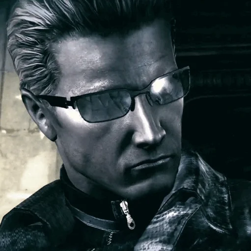 🕶 Стикер «Albert Wesker» для Telegram