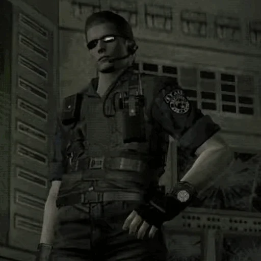 🕶 Стикер «Albert Wesker» для Telegram