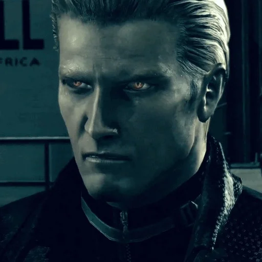 🕶 Стикер «Albert Wesker» для Telegram