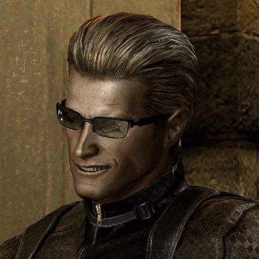 🕶 Стикер «Albert Wesker» для Telegram