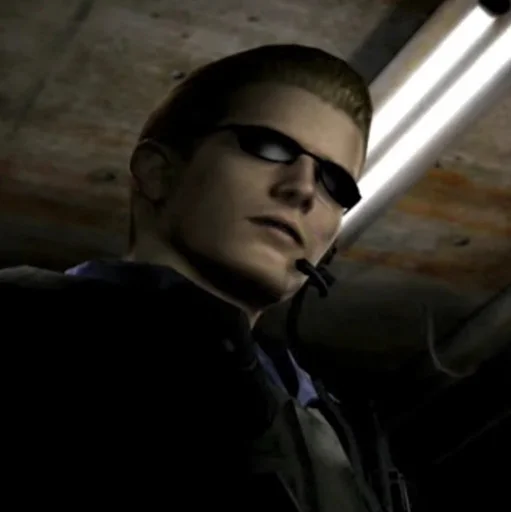 🕶 Стикер «Albert Wesker» для Telegram