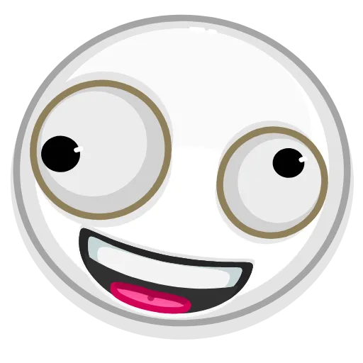 Стикер 2 Albino Emoji