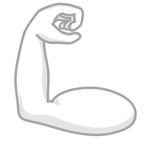 Стикер 25 Albino Emoji