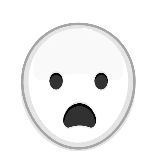 Стикер 31 Albino Emoji