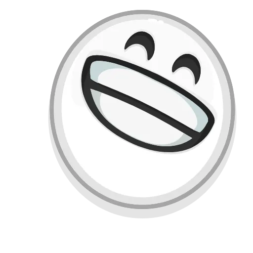Стикер 9 Albino Emoji