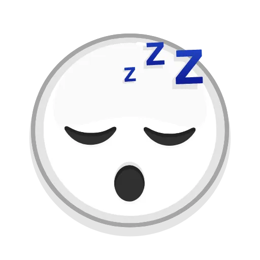 Стикер 13 Albino Emoji