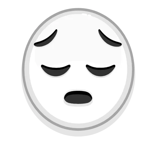 Стикер 28 Albino Emoji