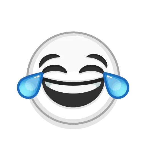 Стикер 10 Albino Emoji