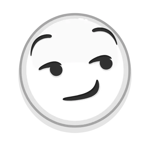 Стикер 8 Albino Emoji