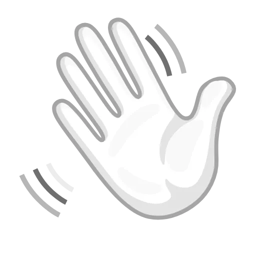 Стикер 24 Albino Emoji