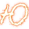 Стикер 32 Firetextemoji