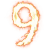 Стикер 57 Firetextemoji