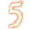 Стикер 53 Firetextemoji
