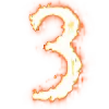 Стикер 51 Firetextemoji