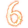 Стикер 54 Firetextemoji
