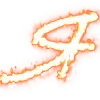 Стикер 33 Firetextemoji