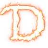 Стикер 61 Firetextemoji