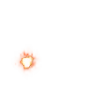 Стикер 34 Firetextemoji