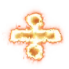 Стикер 44 Firetextemoji