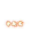 Стикер 35 Firetextemoji