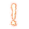Стикер 36 Firetextemoji