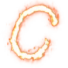 Стикер 19 Firetextemoji