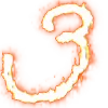 Стикер 9 Firetextemoji