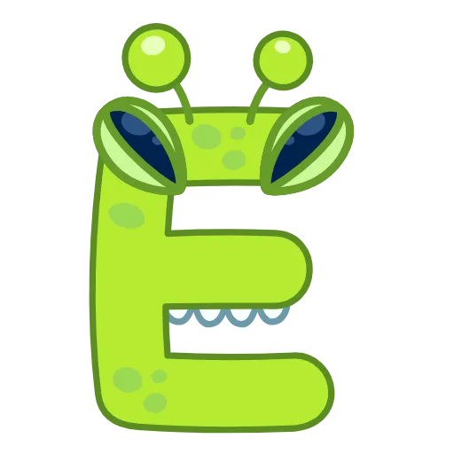 Стикер 7 Алфавит