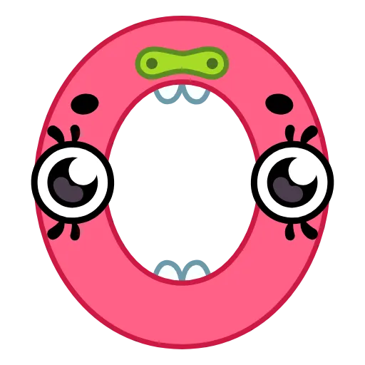Стикер 16 Алфавит