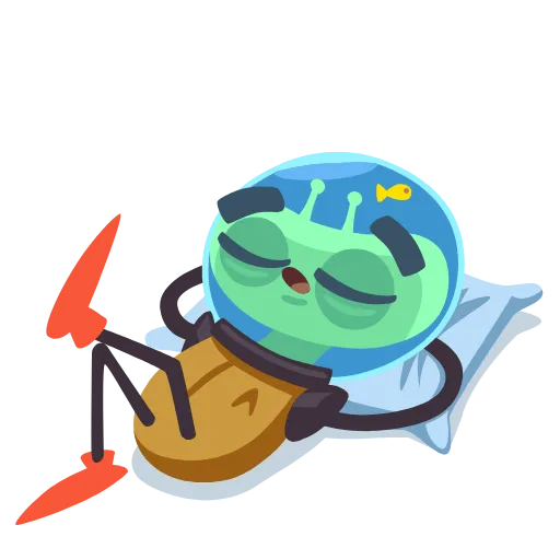 Стикер 23 Alien Grisha -