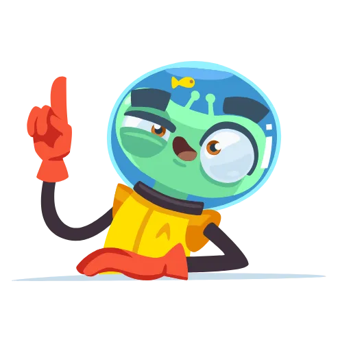 Стикер 17 Alien Grisha -
