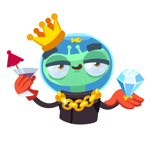 Стикер 26 Alien Grisha -