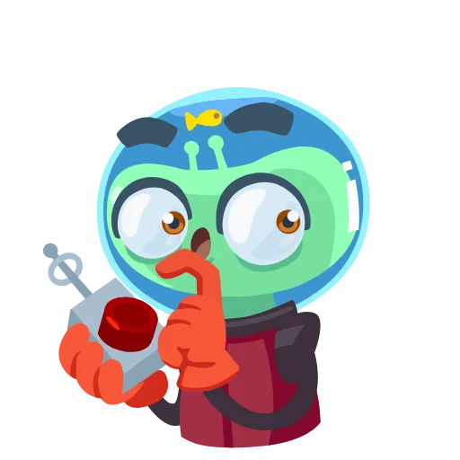 Стикер 13 Alien Grisha -