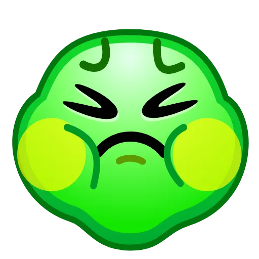 Стикер 36 Alien Emoji