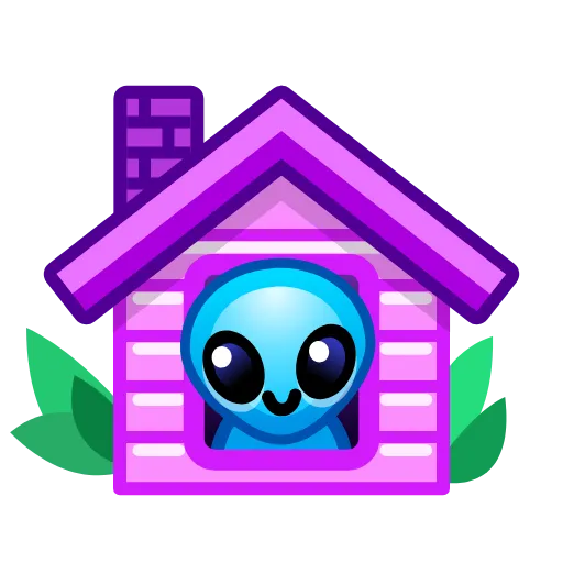 Стикер 46 Alien Emoji