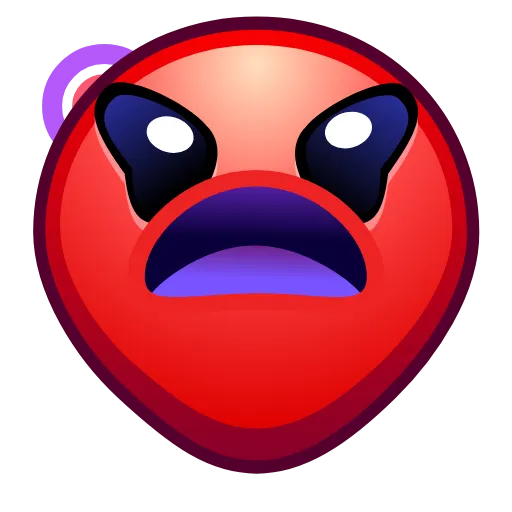Стикер 22 Alien Emoji
