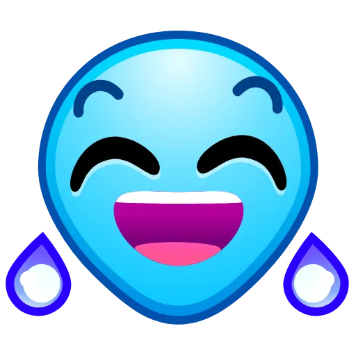 Стикер 4 Alien Emoji