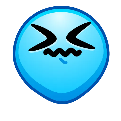 Стикер 18 Alien Emoji