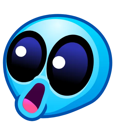 Стикер 31 Alien Emoji