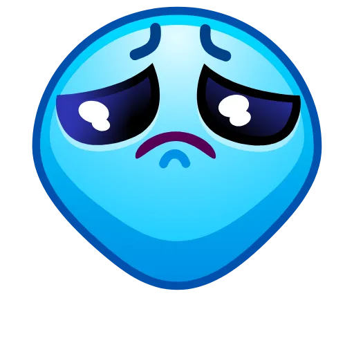 Стикер 17 Alien Emoji