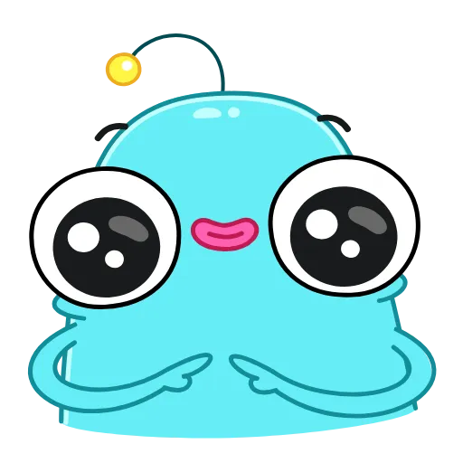 ☺️ Эмодзи «Инопланетяшка» для Telegram