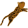 🐆 Эмодзи «Пятнистые буквы и звери» для Telegram