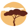🌳 Эмодзи «Пятнистые буквы и звери» для Telegram