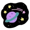Стикер 7 🌌 All Space - космические эмоджи